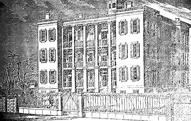 Drawing of Marine Hospital